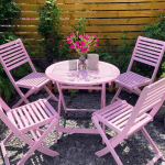 Pastel Pink Garden Set
