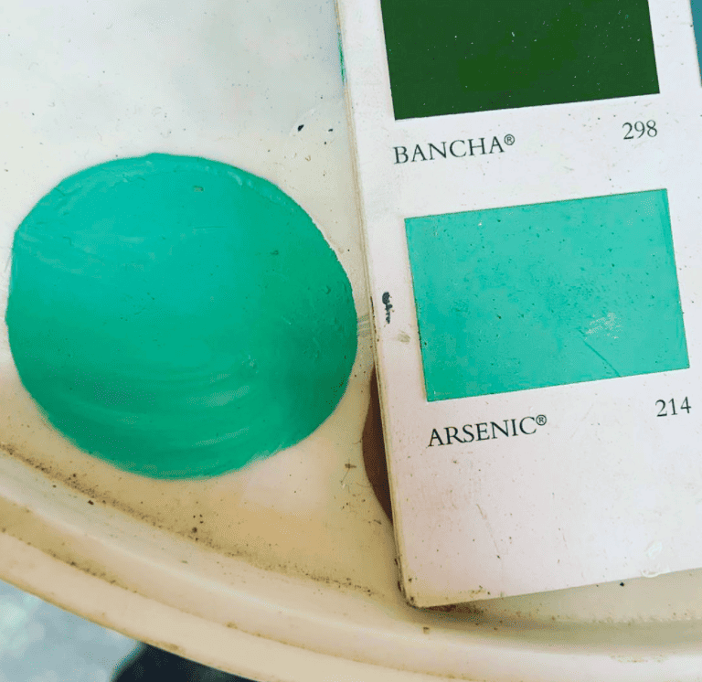 Colour Match for Farrow & Ball Green Paint