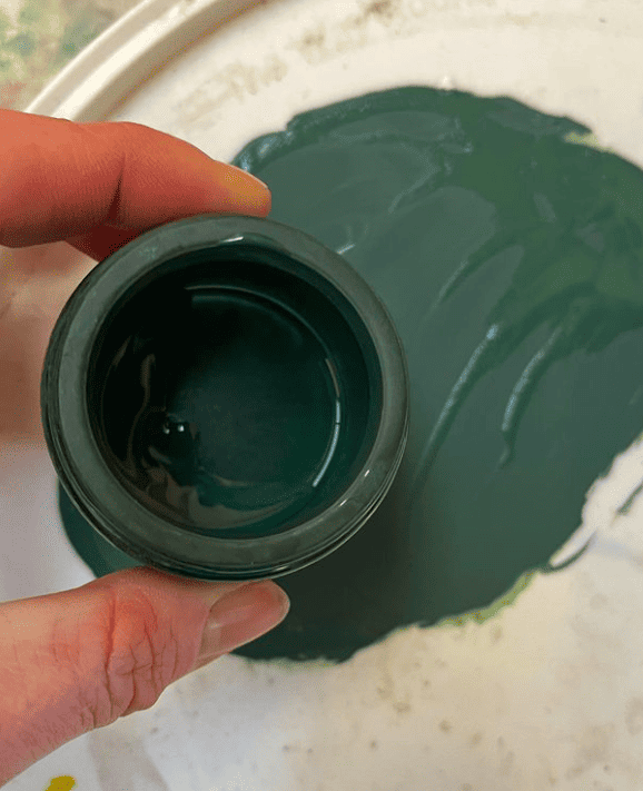 Colour Matching Green Paint