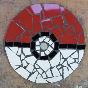 Pokemon ball mosaic kit